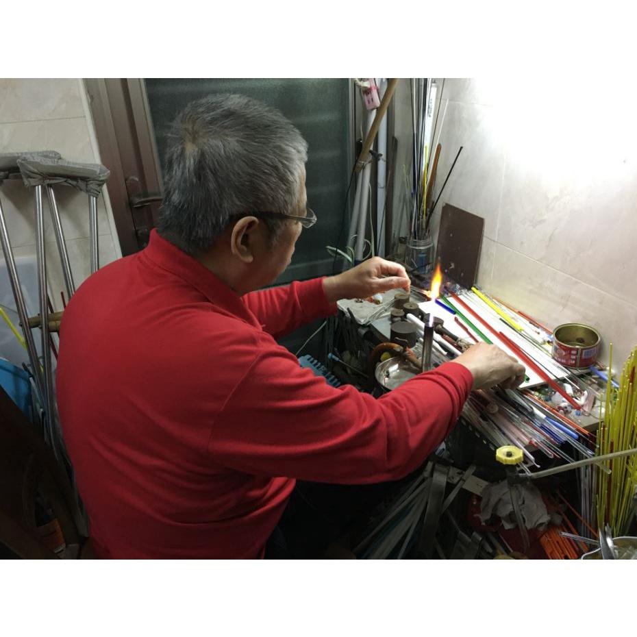 New玻璃製 美麗花語 鬱金香 一組2隻 純手工燒製系列 琉璃 擺件-細節圖5