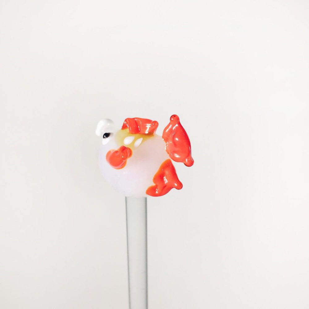 最後現貨★ 純手工燒製 水族世界 玻璃攪拌棒 琉璃 現貨-細節圖6