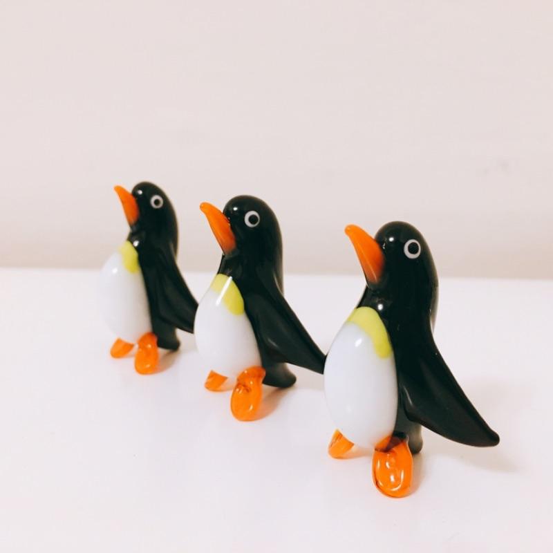 （最後現貨）玻璃製 呆萌企鵝 純手工燒製 小動物系列 琉璃 迷你 ZOO-細節圖5