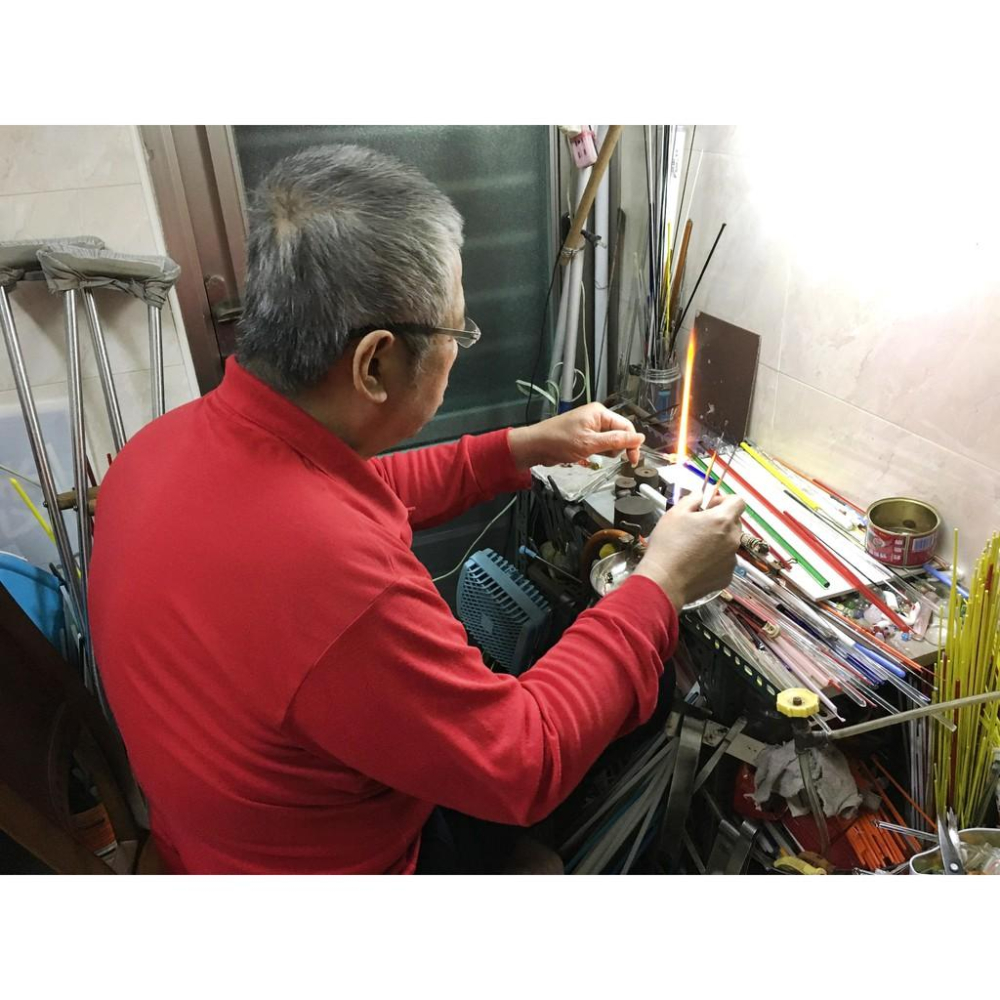 玻璃製 夜光 🌙 乳牛 牛媽媽 手工小動物系列 琉璃 迷你動物園-細節圖2