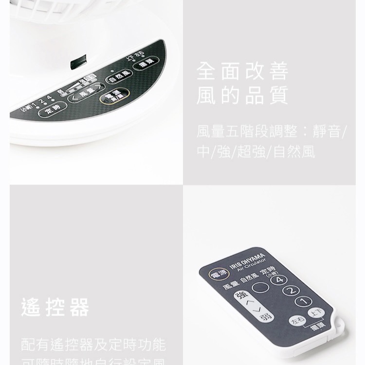 IRIS 【限定色】PCF-SC15T 空氣循環扇-細節圖8