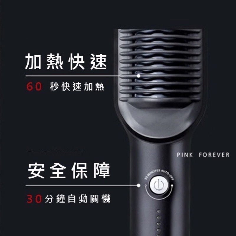 TYMO RING-BLACK/PINK 直髮梳 原廠公司貨-細節圖2