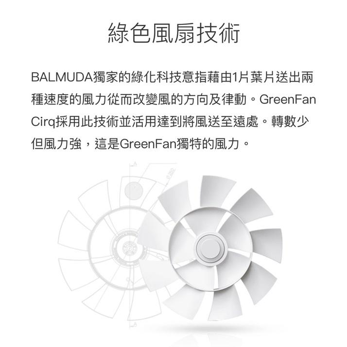 現貨免運‼️日本百慕達BALMUDA GreenFan Cirq 循環扇EGF-3300-WK原廠公司貨-細節圖4