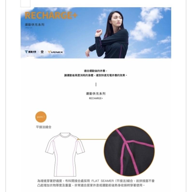 現貨‼️VENEX 快充短袖上衣女生(日本製)-細節圖4