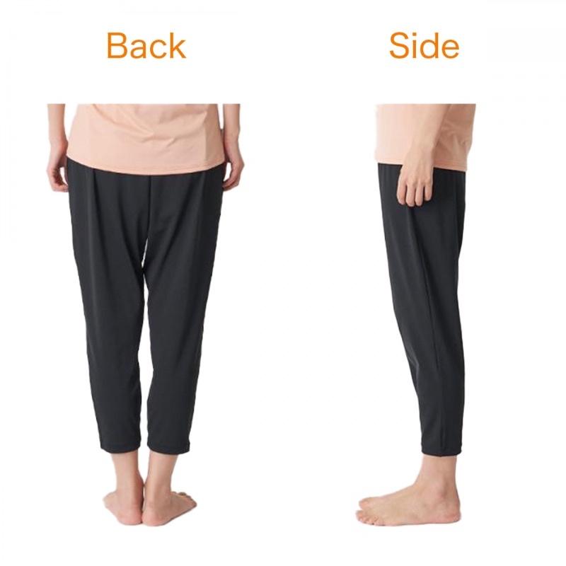 現貨免運‼️VENEX 輕呼吸女生八分褲 (日本製)休養披肩/奈米白金纖維/平衡副交感神經/消除疲勞/放鬆深層肌肉-細節圖2