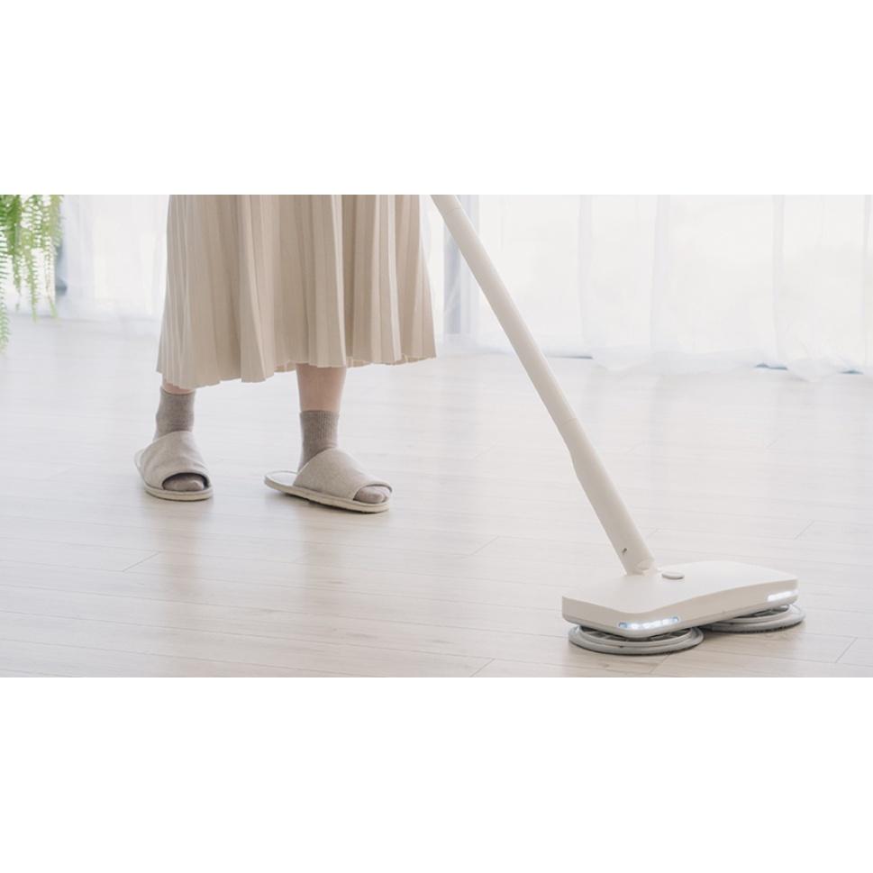 現貨免運‼️日本正負零XJM-F020無線電動拖把布 可水洗重複使用-細節圖3