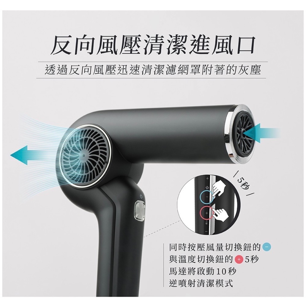 現貨‼️日本Nobby by TESCOM NIB3800ATW職人養護瞬乾吹風機 三公尺線長 沙龍級吹風機-細節圖8