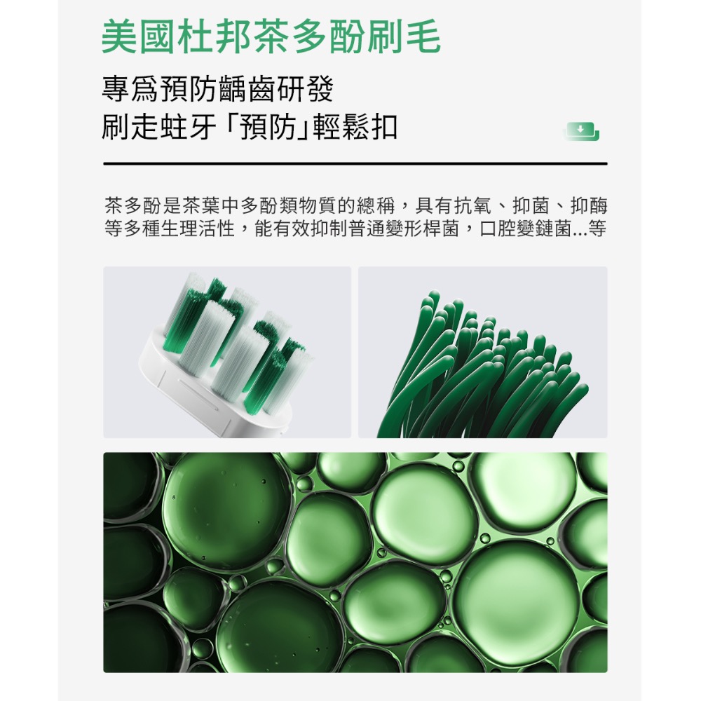 現貨‼️ GPLUS GP霸扣 音波電動牙刷鈕扣刷毛(1盒)-細節圖5