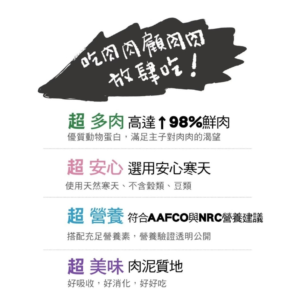 【喵的咧選物】喵樂 肉食控主食罐 肉食控 貓罐 主食罐 罐罐 高含肉量-細節圖3