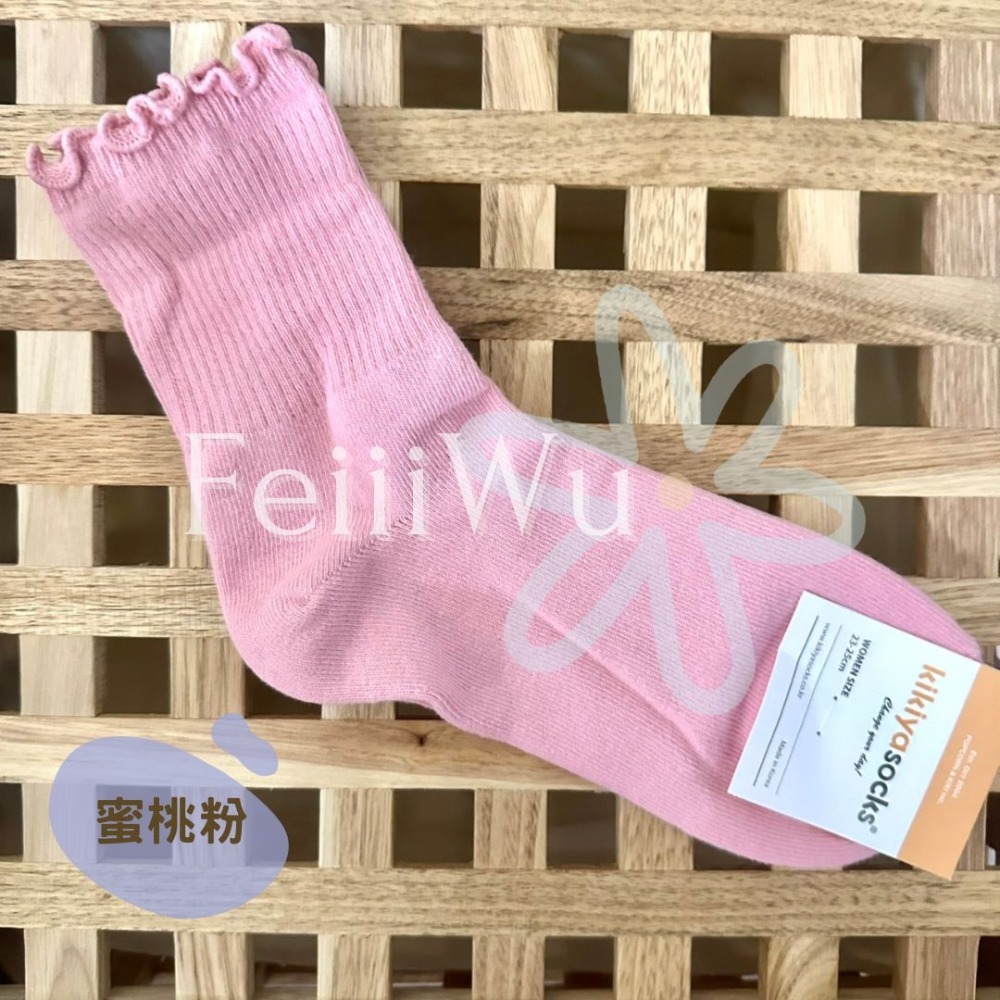悠蔍米商行🍧現貨ᝰ韓國Kikiya socks襪子長襪,木耳襪-規格圖2