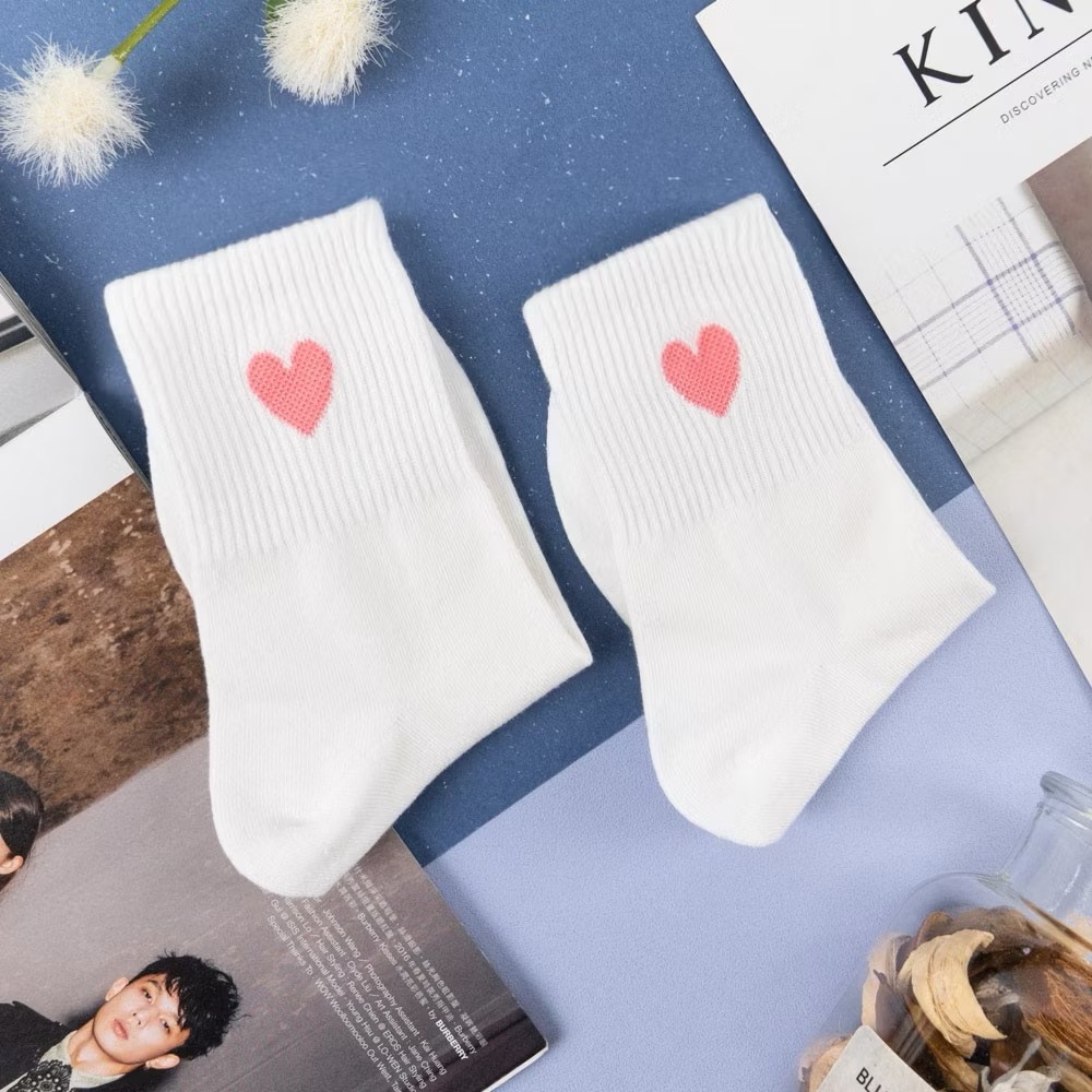 K0156白底粉愛心