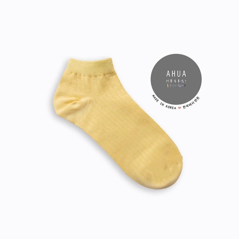 AHUA 韓國襪子 糖果純色條紋短襪 K0164  襪子推薦 女襪 素色短襪 學生襪 白襪 黑襪 純棉襪子 阿華有事嗎-細節圖9