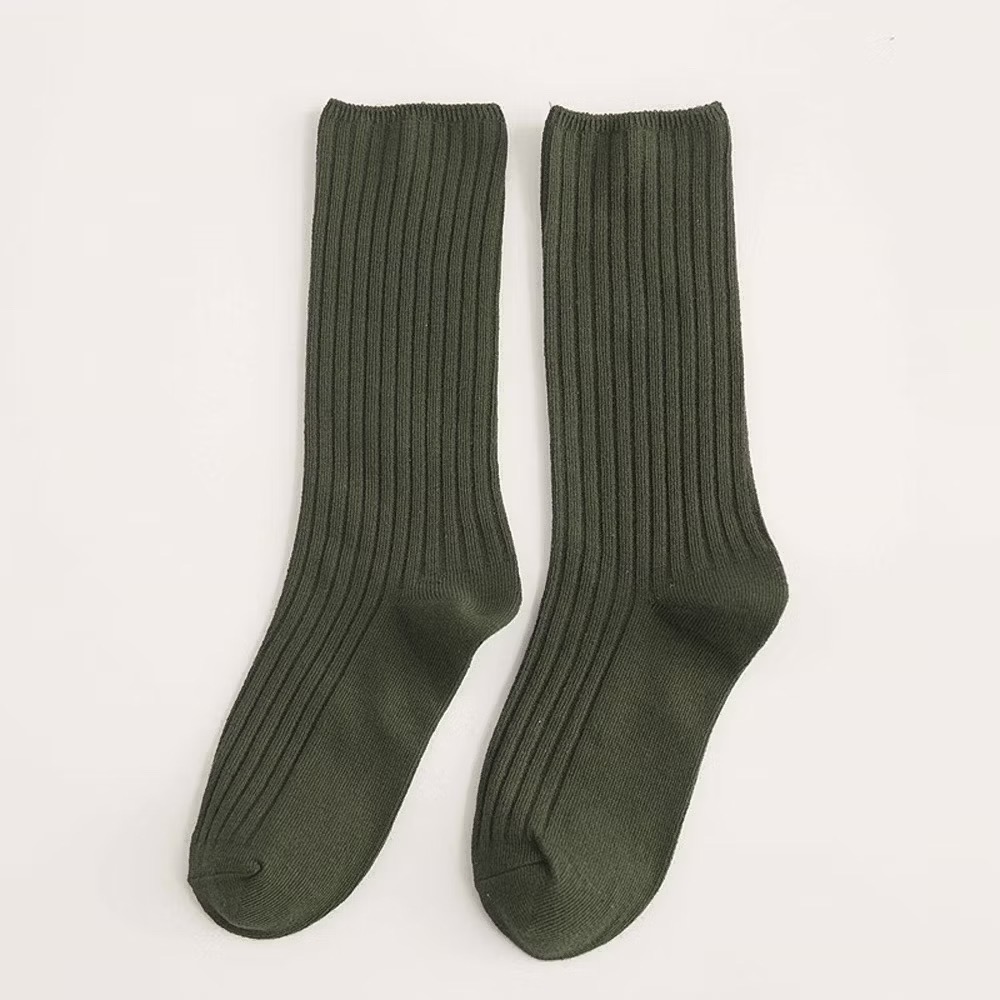 AHUA阿華有事嗎 日系純色針織堆堆襪 長襪 S0272 韓系少女襪 純棉襪 韓妞必備長襪 百搭熱賣爆款-規格圖11