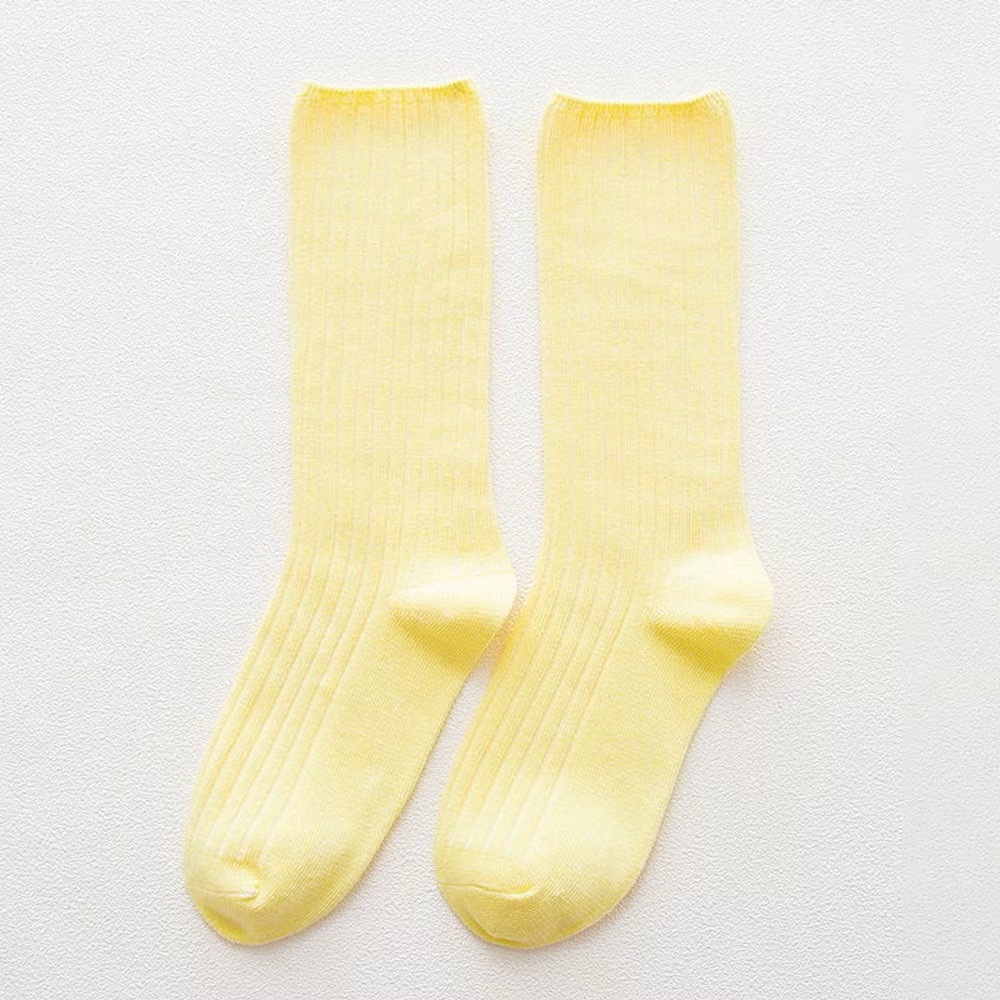 AHUA阿華有事嗎 日系純色針織堆堆襪 長襪 S0272 韓系少女襪 純棉襪 韓妞必備長襪 百搭熱賣爆款-規格圖11