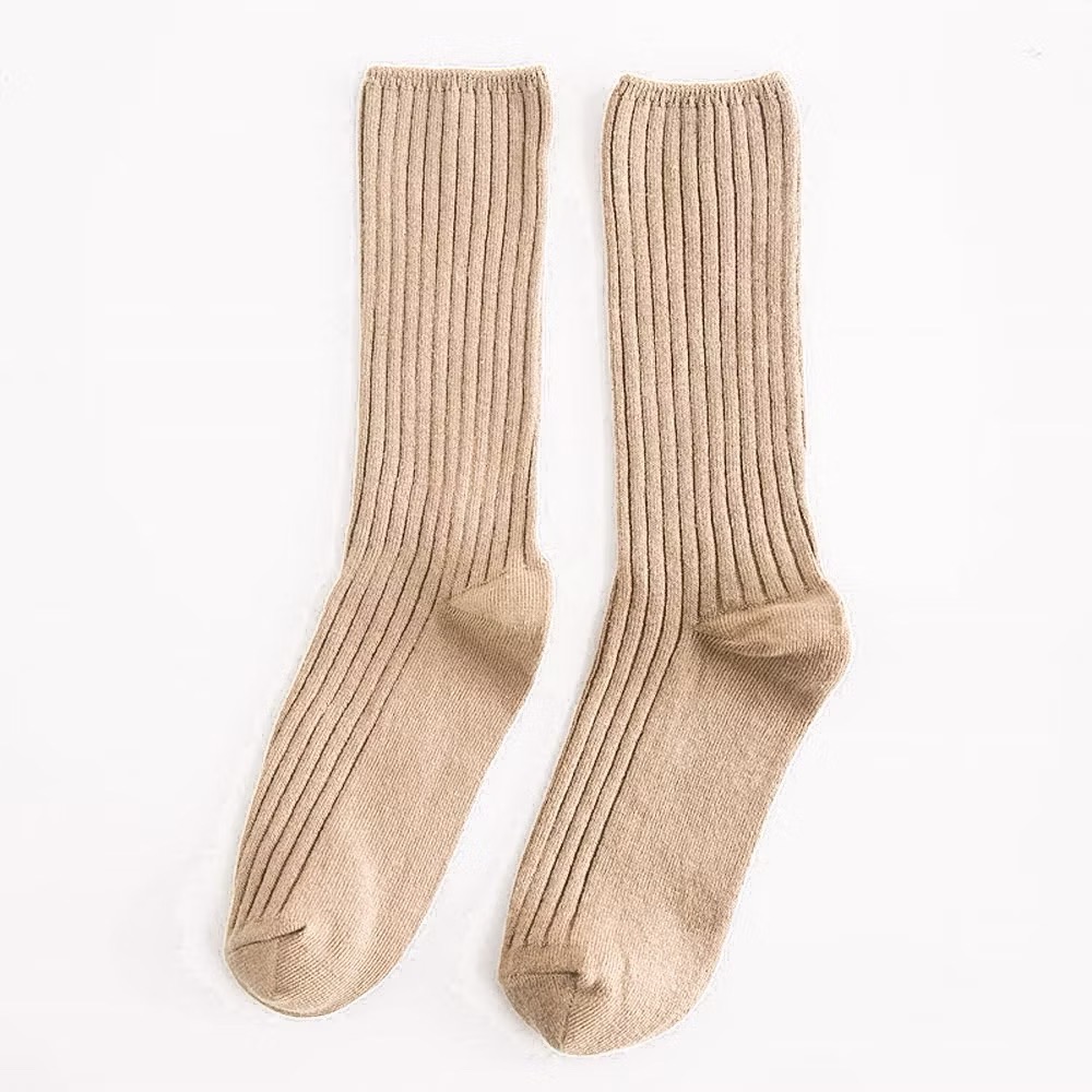 AHUA阿華有事嗎 日系純色針織堆堆襪 長襪 S0272 韓系少女襪 純棉襪 韓妞必備長襪 百搭熱賣爆款-規格圖11