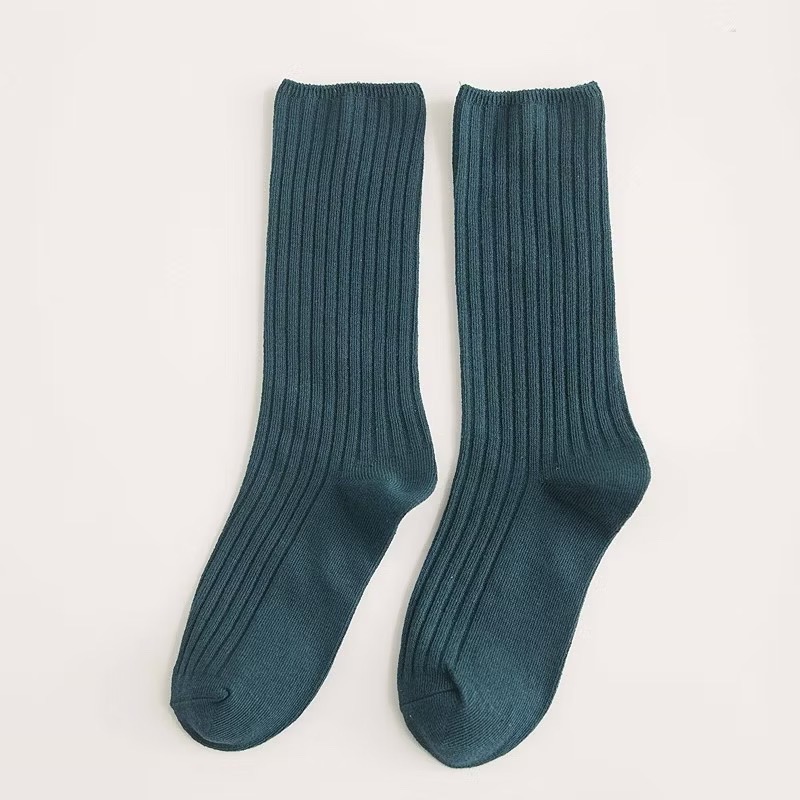 AHUA阿華有事嗎 日系純色針織堆堆襪 長襪 S0272 韓系少女襪 純棉襪 韓妞必備長襪 百搭熱賣爆款-規格圖11