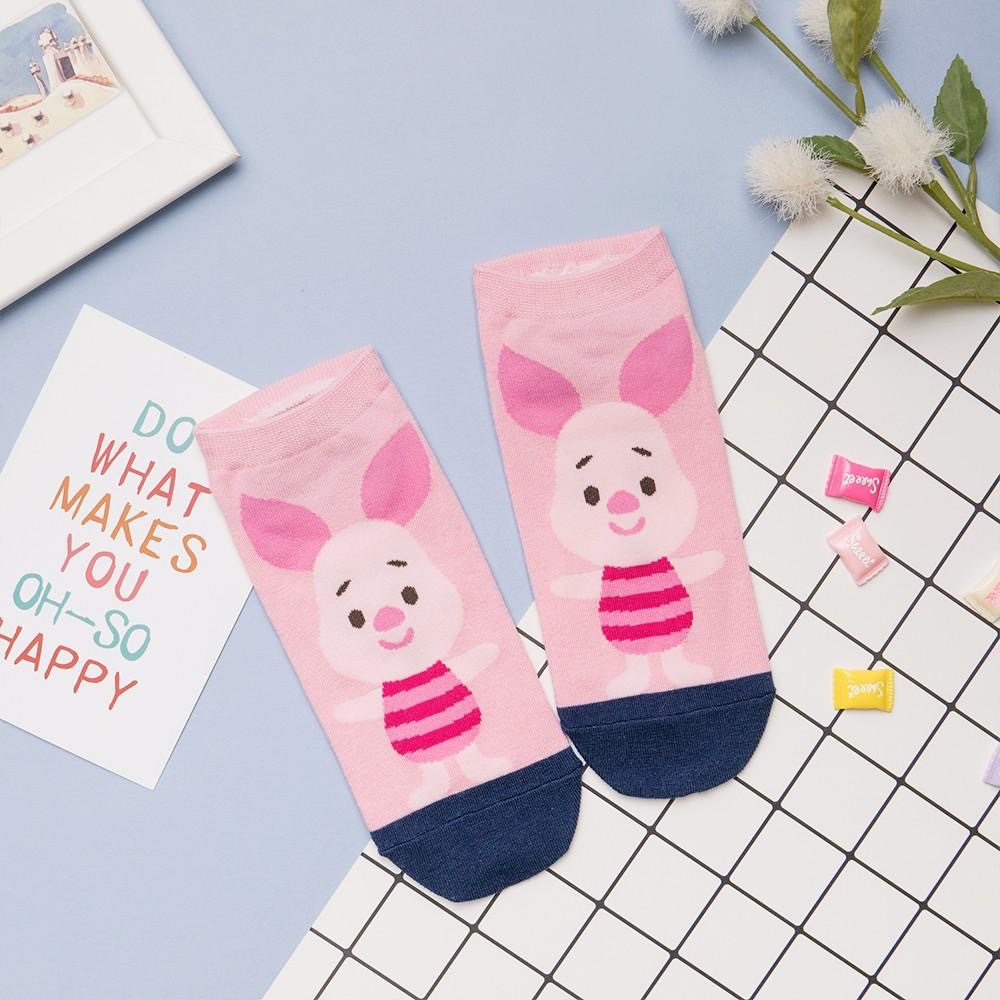 AHUA 迪士尼Q版全身短襪 K0406 韓國襪子 女生襪子 女生短襪 女襪 卡通襪 純棉襪子 可愛襪子 阿華有事嗎-細節圖6