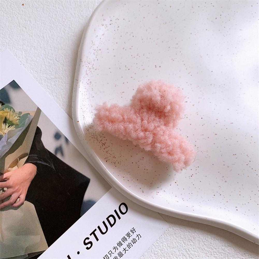 AHUA  兒童多色毛絨絨造型髮夾 兒童髮飾 造型髮夾 親子穿搭 TT0026 阿華有事嗎-細節圖4