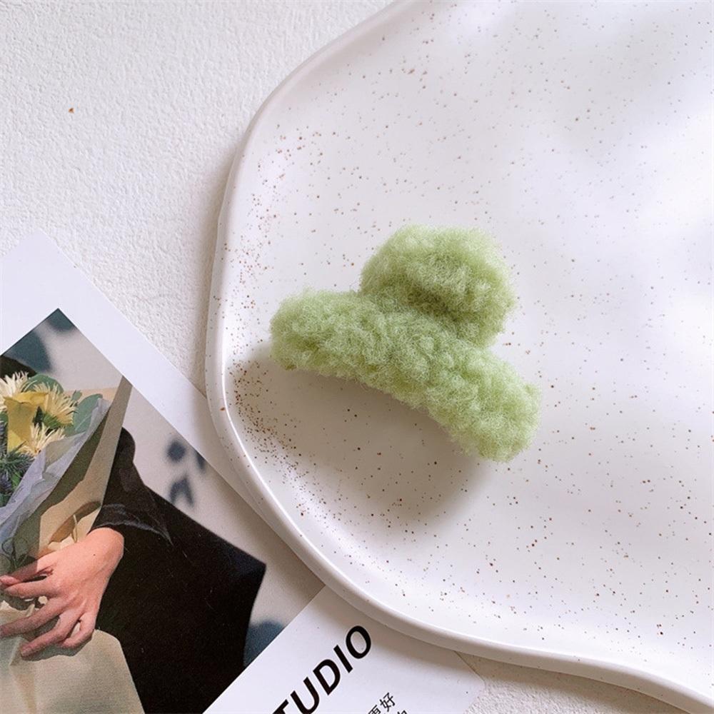 AHUA  兒童多色毛絨絨造型髮夾 兒童髮飾 造型髮夾 親子穿搭 TT0026 阿華有事嗎-細節圖7