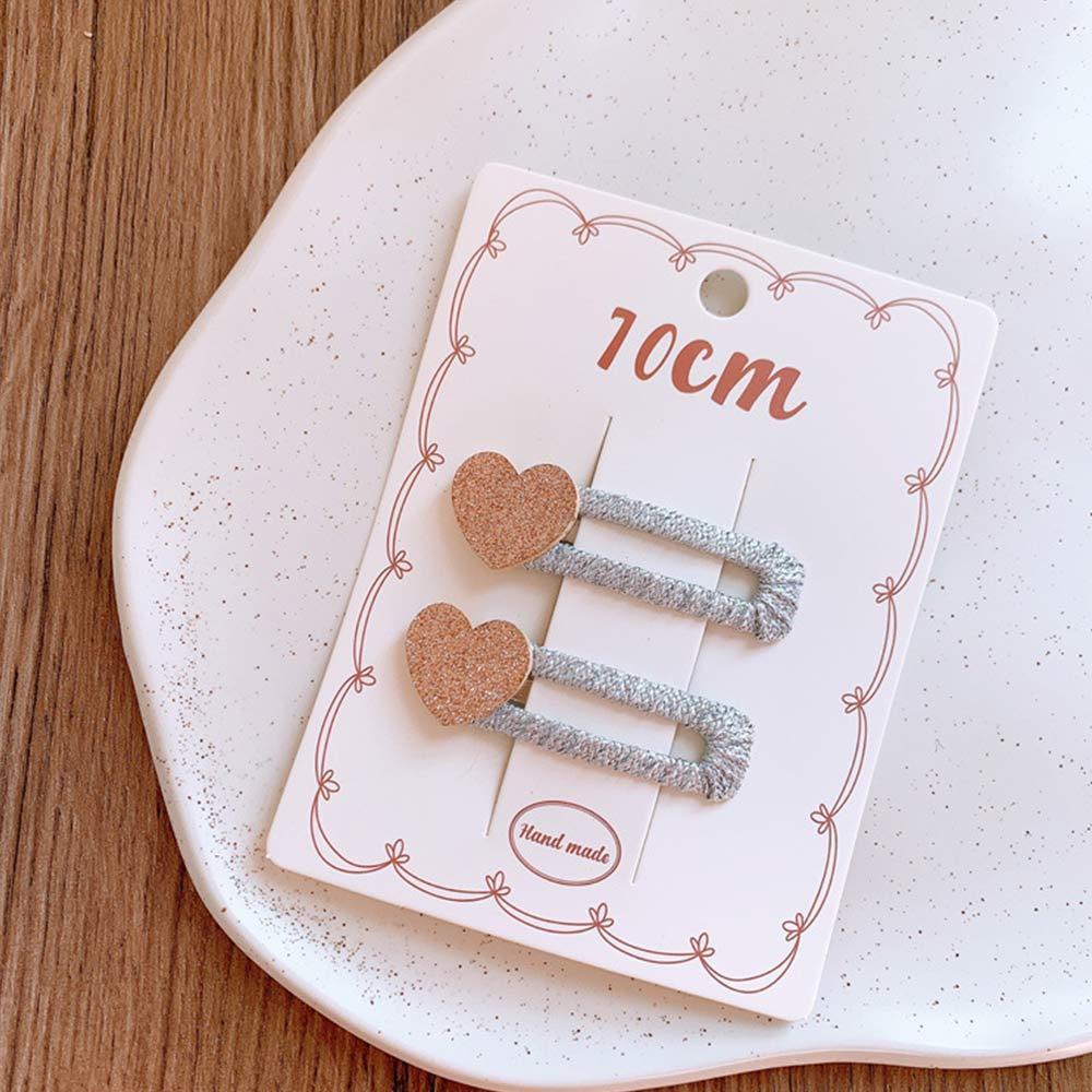 AHUA 阿華有事嗎 童立體花花愛心造型髮夾2入組 TT0179 可愛 兒童髮飾 造型 髮夾-細節圖7