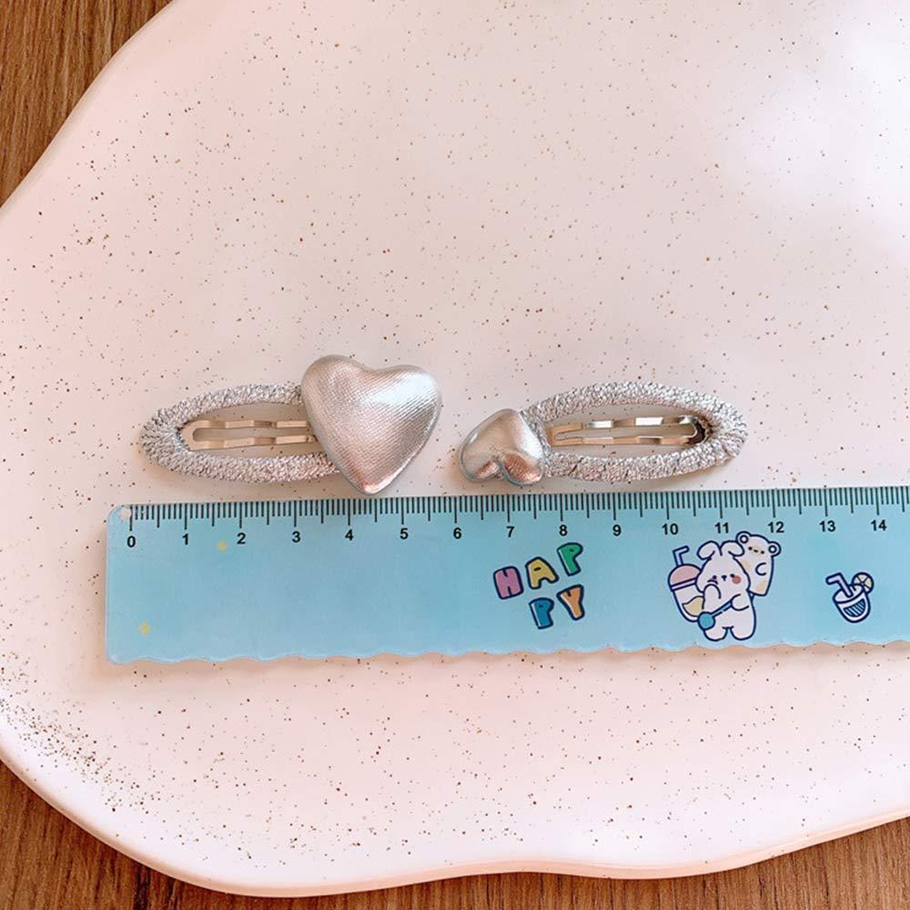 AHUA 阿華有事嗎 童立體花花愛心造型髮夾2入組 TT0179 可愛 兒童髮飾 造型 髮夾-細節圖9