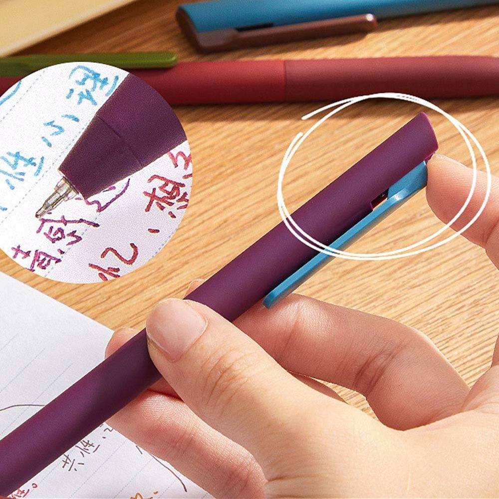 AHUA 阿華有事嗎 繽紛手帳按動彩色中性筆(一盒6支) O0046 可愛 文具 開學用品-細節圖7