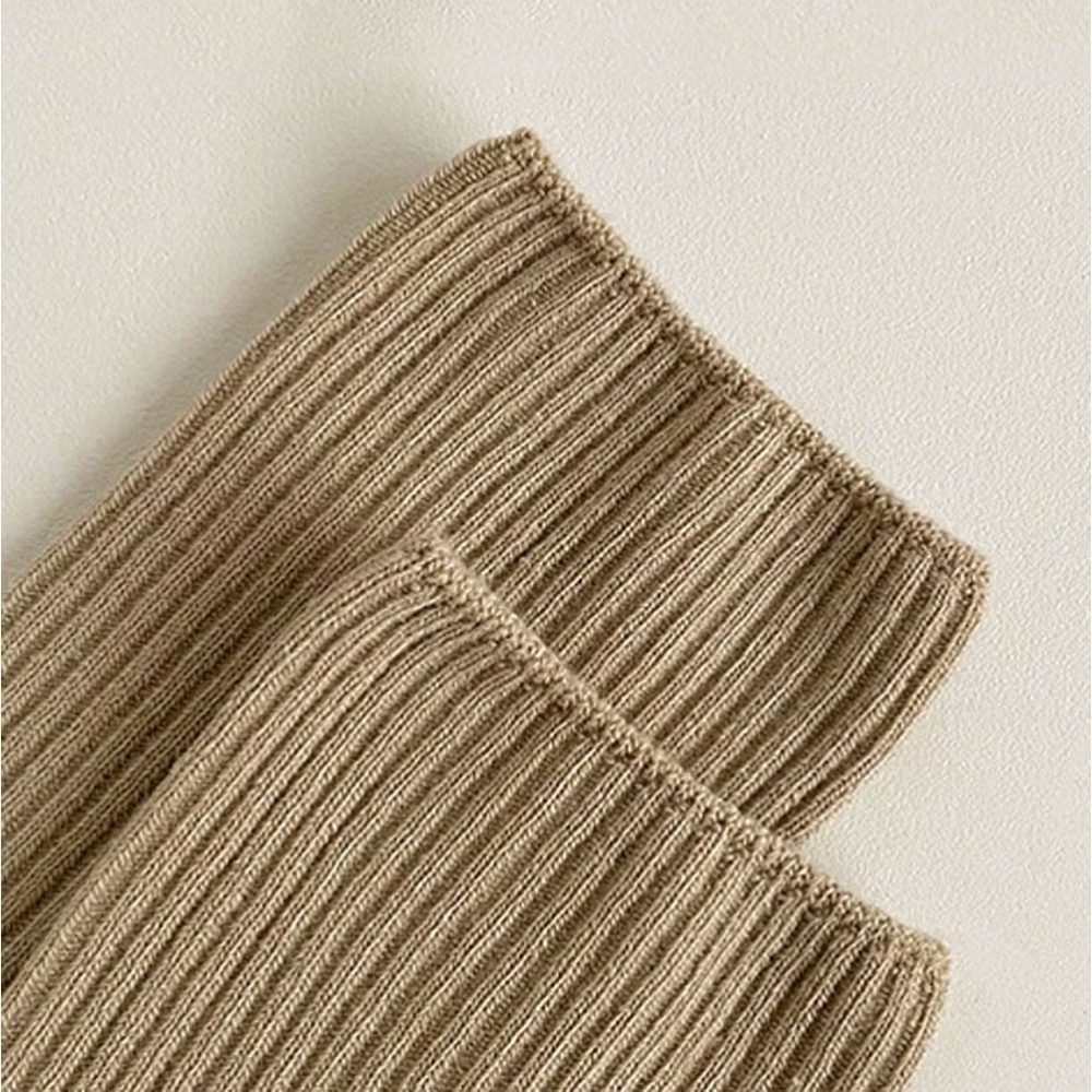 AHUA 超百搭！奶茶色調中筒襪 S0472 大地色系襪子 造型襪  堆堆襪 襪子推薦 純棉襪子 女襪 阿華有事嗎-細節圖10