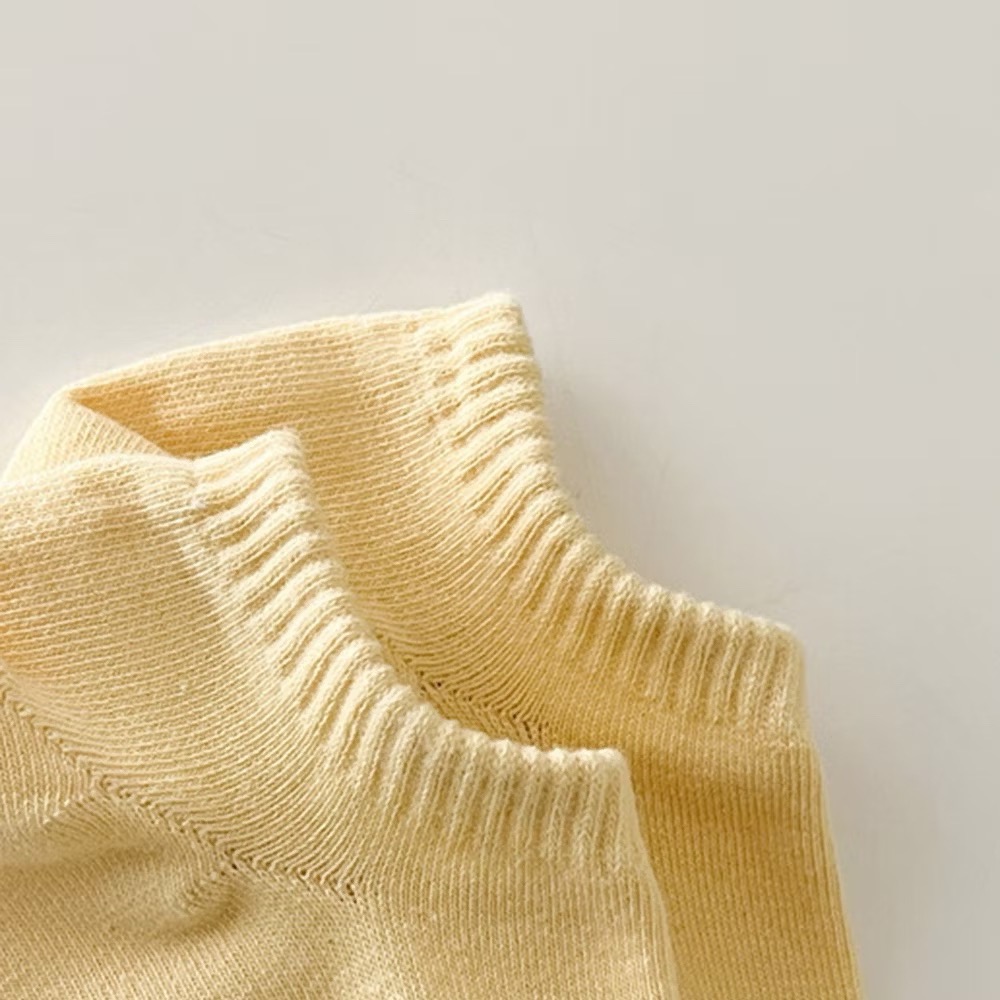 AHUA 日系襪子 純色腳底hello短襪 S0487 腳底止滑 純色襪子 女生短襪 女襪 襪子推薦 阿華有事嗎-細節圖10