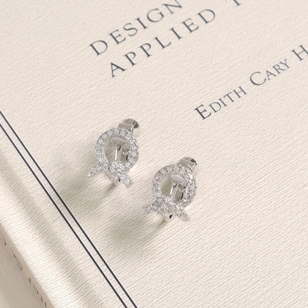 AHUA阿華有事嗎 璀璨圓圈打結耳夾 A0874 正韓 Ins風 時尚 氣質 百搭 耳夾 無耳洞 基本款-細節圖8