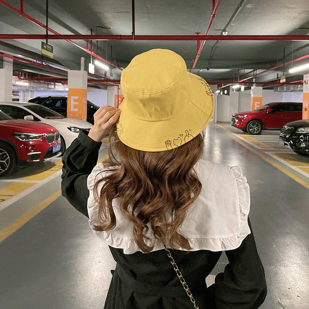 AHUA阿華有事嗎 貓咪鏤空漁夫帽 H0064 簡約 百搭基本款帽子 漁夫帽 遮陽帽-細節圖4