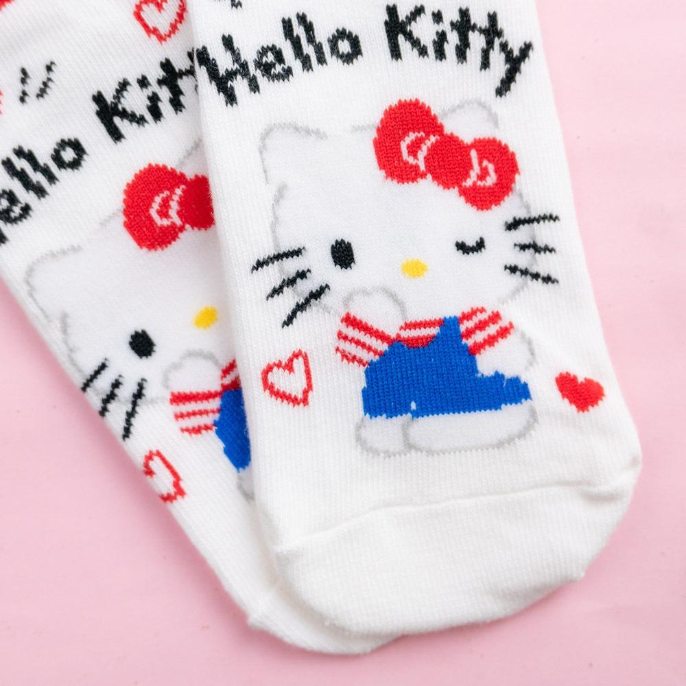 AHUA阿華有事嗎 韓國卡通童襪 童三麗鷗立體耳朵全身人物短襪 KCD0035 正韓純棉襪 女童男童 兒童上學必備襪子-細節圖8