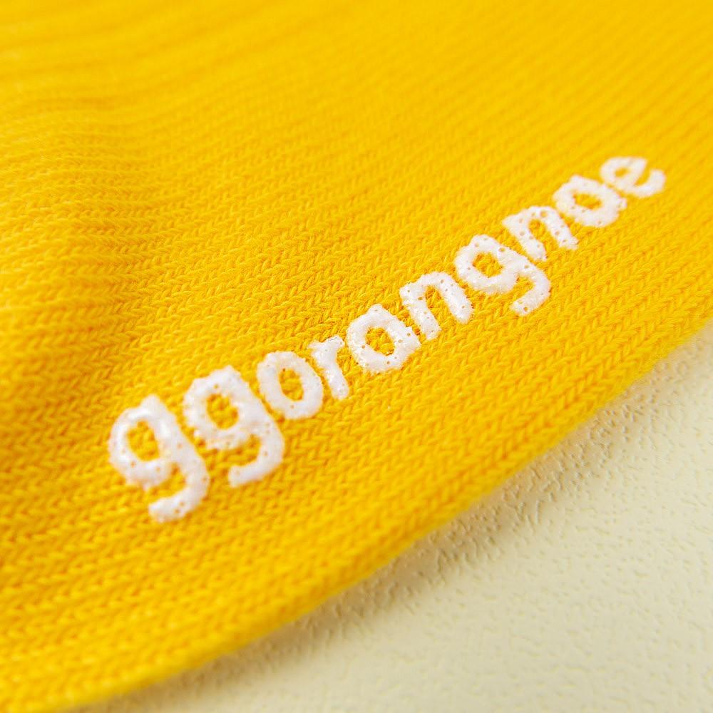 AHUA 韓國童襪 純色條紋兒童中筒襪 童襪 KCD0027  腳底止滑 女童襪 男童襪 純棉襪 素色童襪 阿華有事-細節圖6