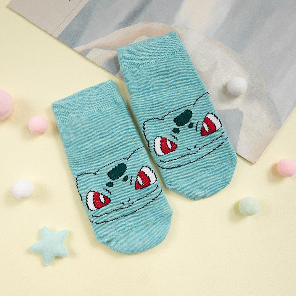 AHUA阿華有事嗎 童神奇寶貝系列短襪 KCD0021 韓國卡通童襪 正韓 孩童上學必備 百搭純棉襪-細節圖7