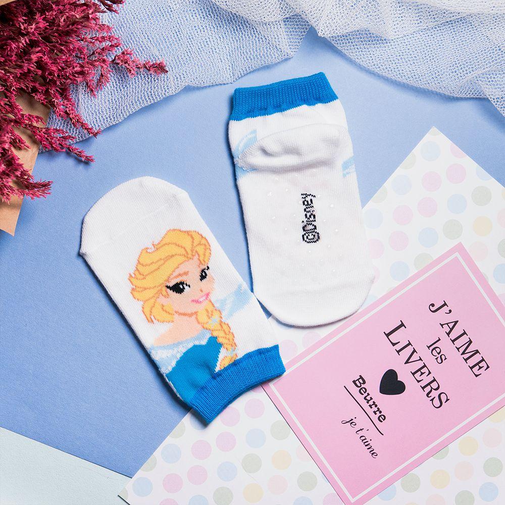 AHUA阿華有事嗎  韓國卡通童襪 童迪士尼公主短襪【KCD0005】正韓 孩童上學必備 百搭純棉襪 素色襪子 新品促銷-細節圖5
