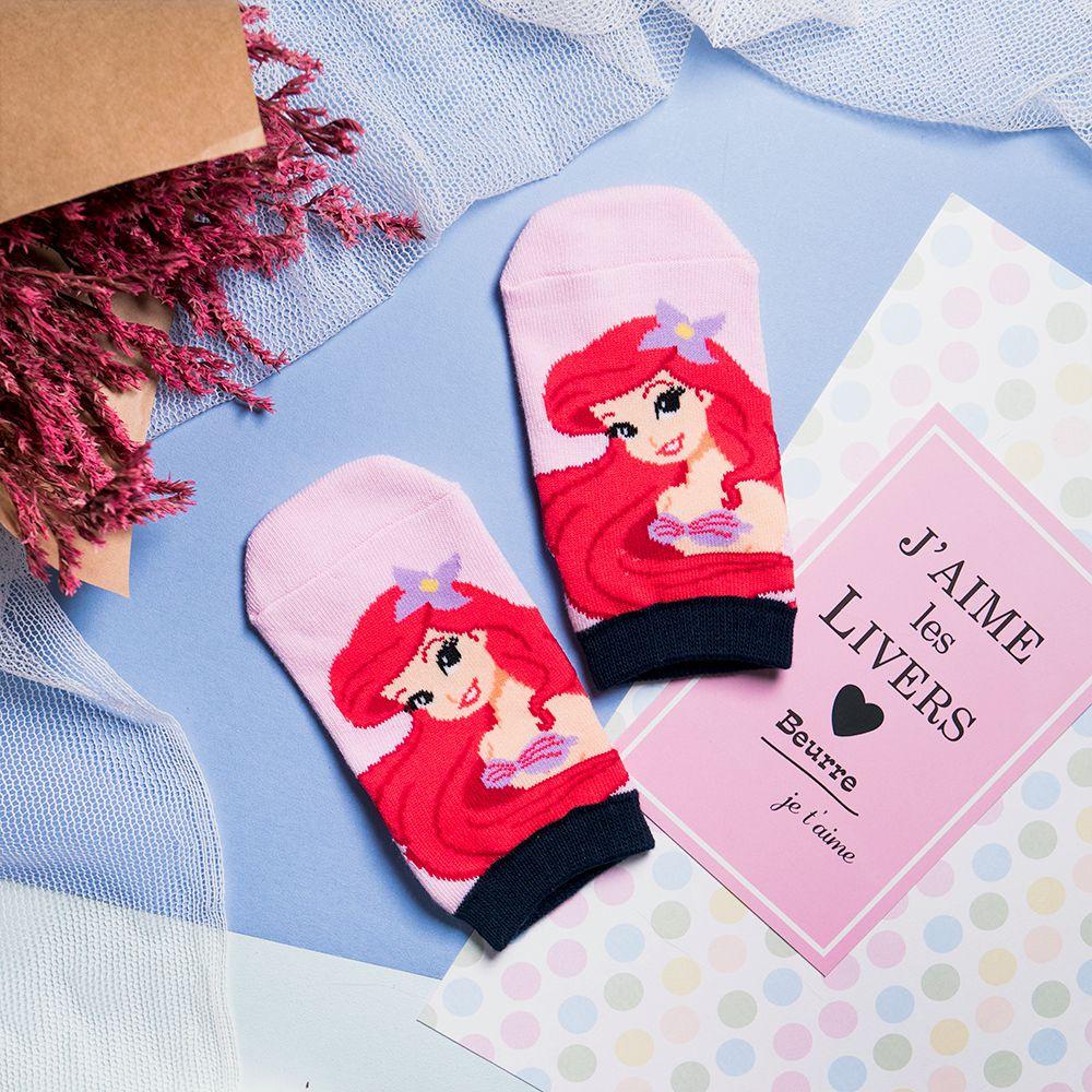 AHUA阿華有事嗎  韓國卡通童襪 童迪士尼公主短襪【KCD0005】正韓 孩童上學必備 百搭純棉襪 素色襪子 新品促銷-細節圖8