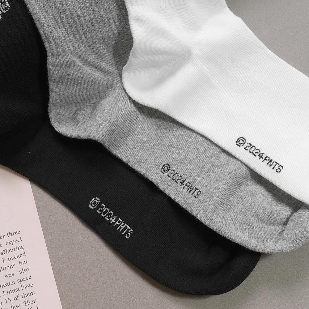 AHUA阿華有事嗎 史努比雙條紋小頭男生中筒襪 K2241 型男必備 百搭純棉襪 正韓襪子 男襪 阿華有事嗎-細節圖6