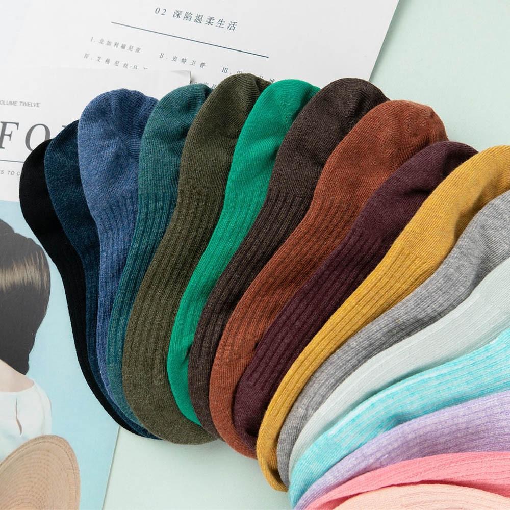 AUHA 韓國襪子 百搭純色坑條紋船型襪 K1105 踝襪 女生襪子 女襪 襪子推薦 正韓襪子 純棉襪 阿華有事嗎-細節圖5