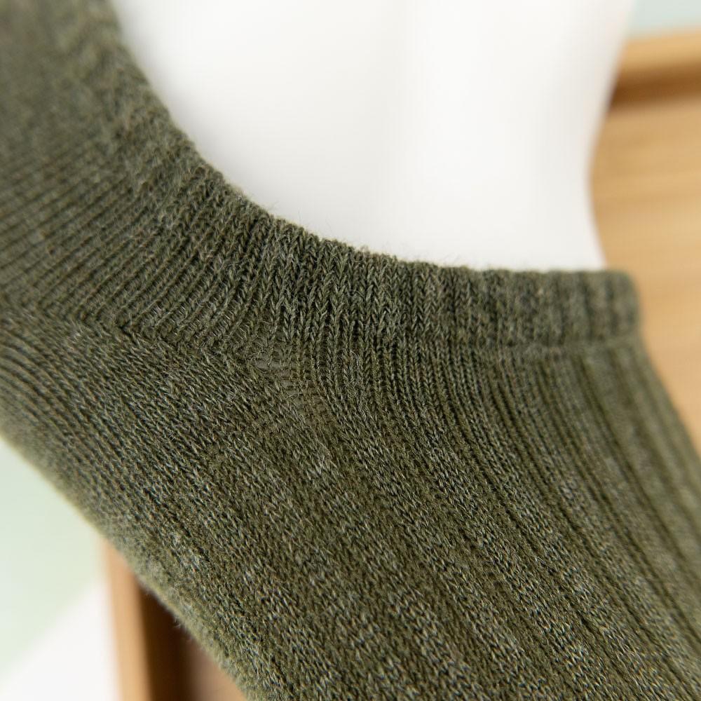 AUHA 韓國襪子 百搭純色坑條紋船型襪 K1105 踝襪 女生襪子 女襪 襪子推薦 正韓襪子 純棉襪 阿華有事嗎-細節圖8