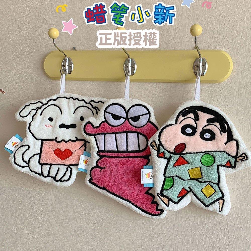 AHUA阿華有事嗎 蠟筆小新人物珊瑚絨速乾擦手巾 F0071 生活雜貨 擦手巾 毛巾 珊瑚絨 吸水 可愛-細節圖3
