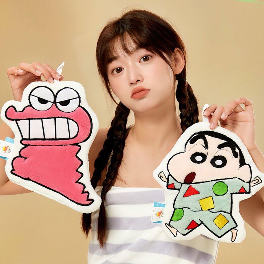 AHUA阿華有事嗎 蠟筆小新人物珊瑚絨速乾擦手巾 F0071 生活雜貨 擦手巾 毛巾 珊瑚絨 吸水 可愛-細節圖6