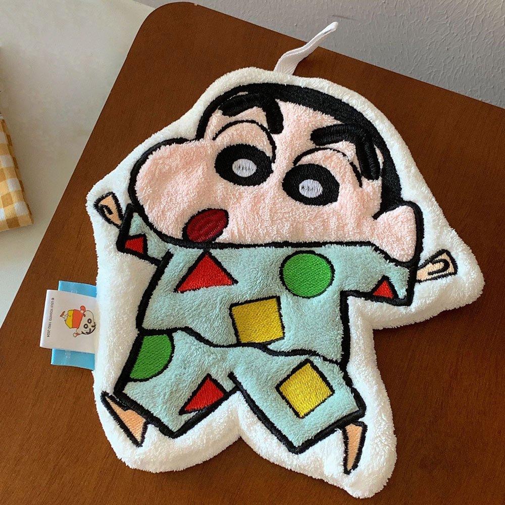 AHUA阿華有事嗎 蠟筆小新人物珊瑚絨速乾擦手巾 F0071 生活雜貨 擦手巾 毛巾 珊瑚絨 吸水 可愛-細節圖7