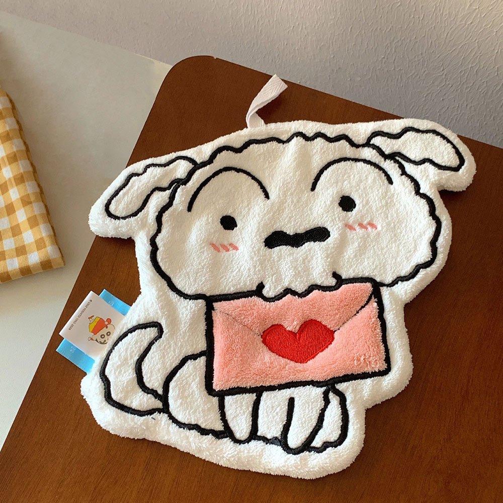 AHUA阿華有事嗎 蠟筆小新人物珊瑚絨速乾擦手巾 F0071 生活雜貨 擦手巾 毛巾 珊瑚絨 吸水 可愛-細節圖8