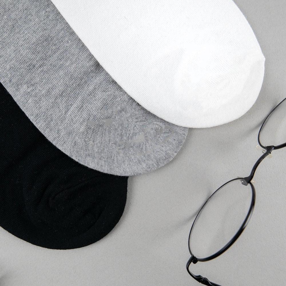 阿華有事嗎AUHA 韓國襪子 百搭純色男生短襪 男襪 K1093  型男必備 百搭純棉襪-細節圖6