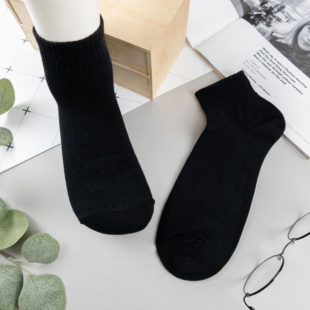 阿華有事嗎AUHA 韓國襪子 百搭純色男生短襪 男襪 K1093  型男必備 百搭純棉襪-細節圖8