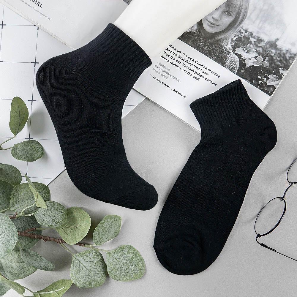 阿華有事嗎AUHA 韓國襪子 百搭純色男生短襪 男襪 K1093  型男必備 百搭純棉襪-細節圖9