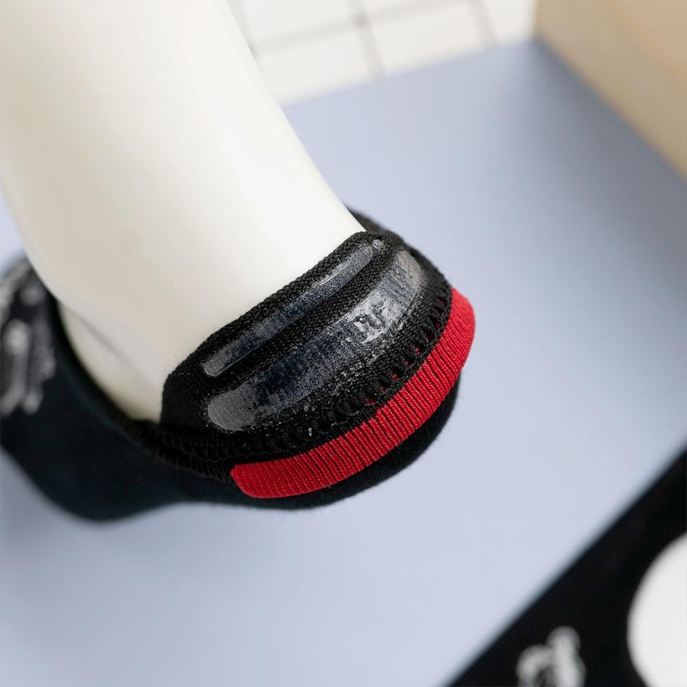 AHUA阿華有事嗎 史努比標籤後跟隱形襪 韓國襪子 K0761 正韓少女襪 韓妞必備船襪 百搭踝襪 素色襪子-細節圖4