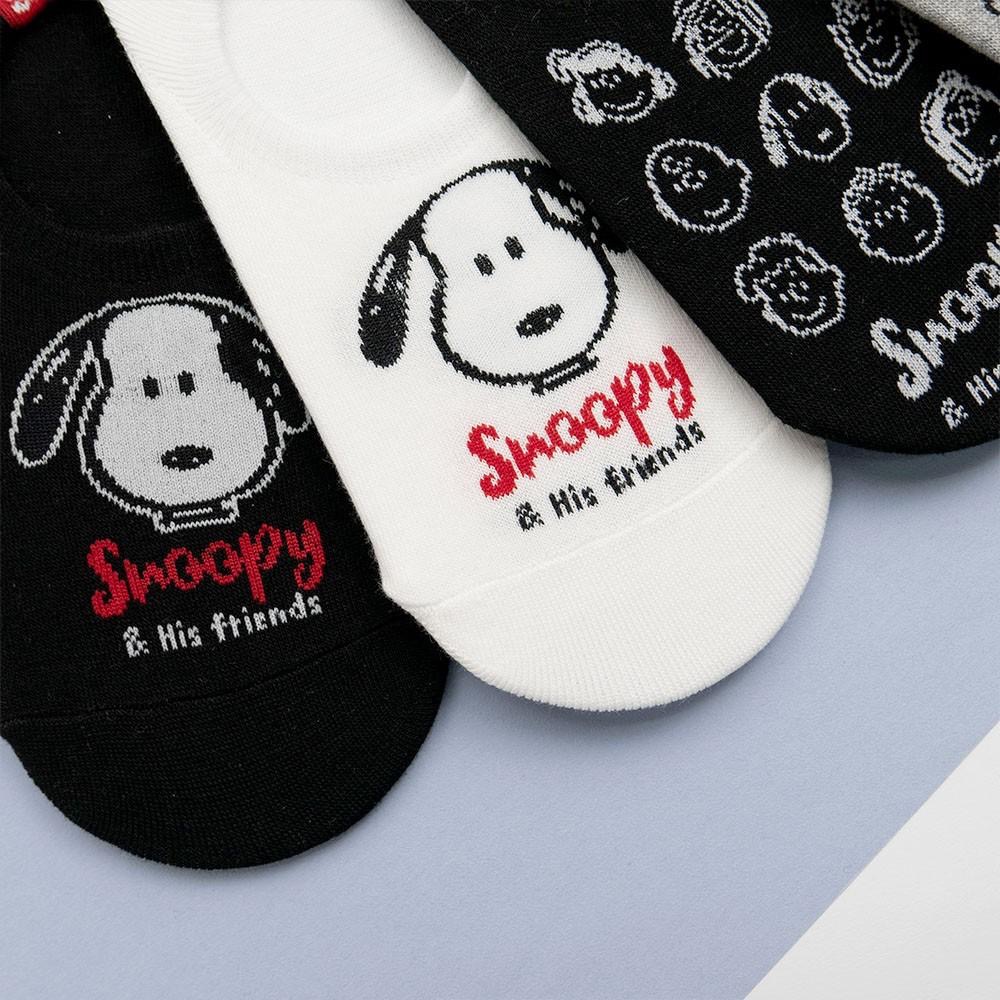 AHUA阿華有事嗎 史努比標籤後跟隱形襪 韓國襪子 K0761 正韓少女襪 韓妞必備船襪 百搭踝襪 素色襪子-細節圖6