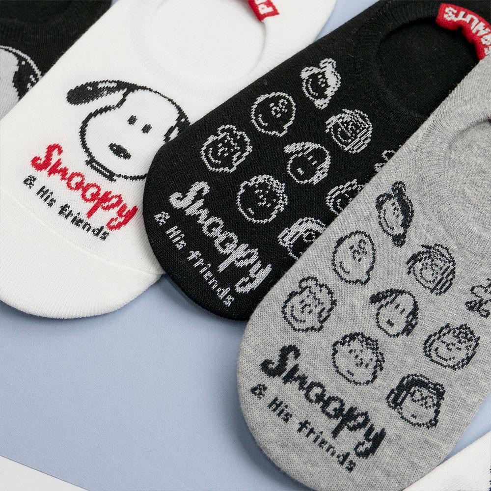 AHUA阿華有事嗎 史努比標籤後跟隱形襪 韓國襪子 K0761 正韓少女襪 韓妞必備船襪 百搭踝襪 素色襪子-細節圖7