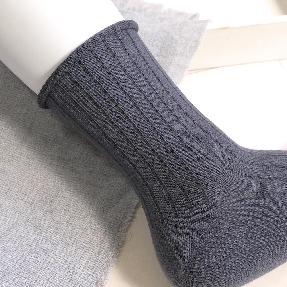 AHUA阿華有事嗎 純色無痕捲邊坑條男生中筒襪 男襪 K2269 型男必備 百搭純棉襪 正韓襪子 男襪 阿華有事嗎-細節圖4