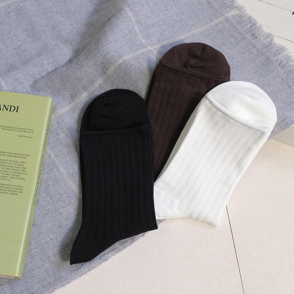 AHUA阿華有事嗎 純色無痕捲邊坑條男生中筒襪 男襪 K2269 型男必備 百搭純棉襪 正韓襪子 男襪 阿華有事嗎-細節圖7